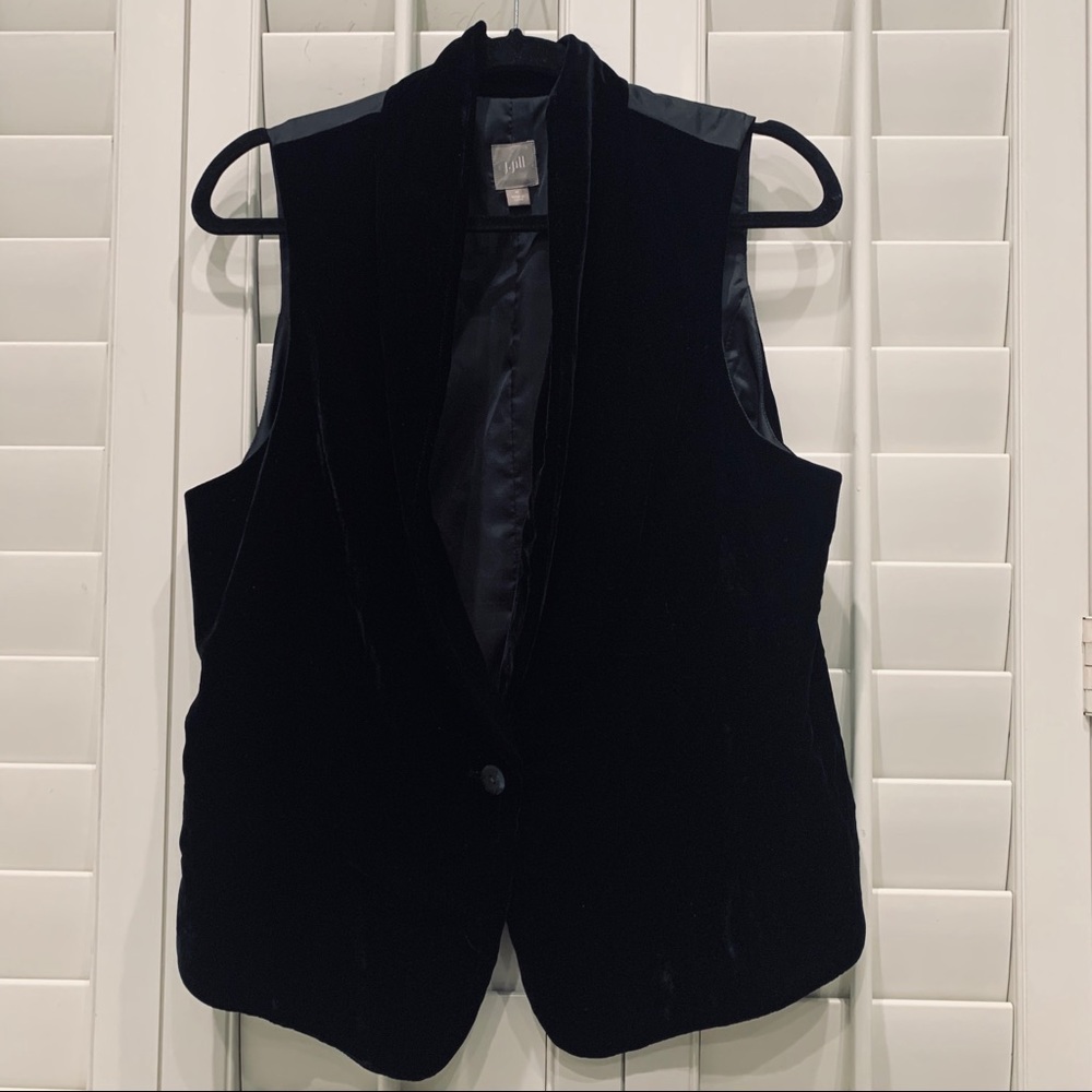 💞J.JILL Velvet Veat size M
